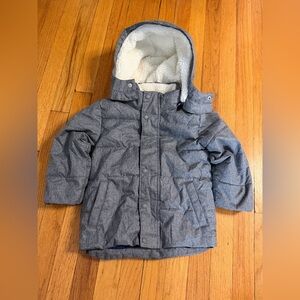 GAP Gray Kids Puffer Jacket